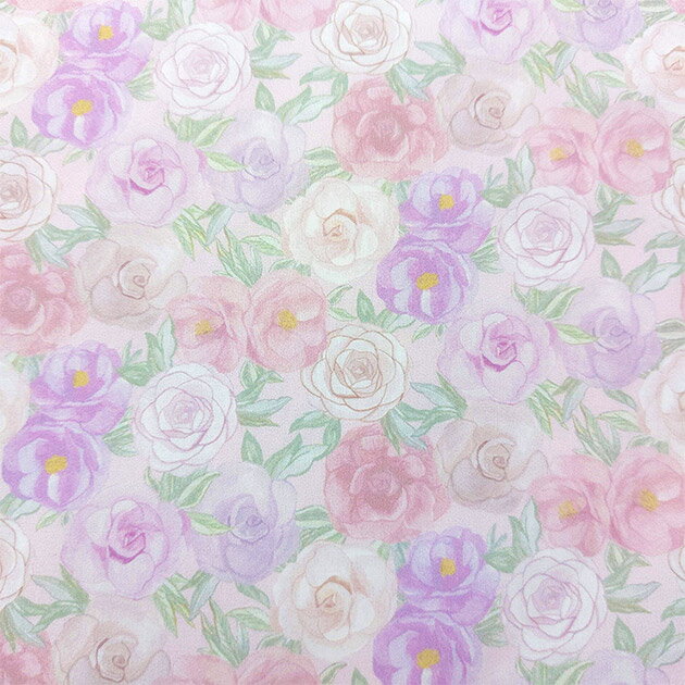 リバティプリント【タナローン/別注】コベントガーデン（さくらピンク J23D）CoventGarden　36301139-j23d　チビチビキッチン別注生地のサムネイル