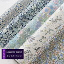 カットクロス <ミントオーシャン> チャイブ 別注 小物 ハンドメイド 花柄 LIBERTY はぎれ 5種類セット 約30×25cm リバティ