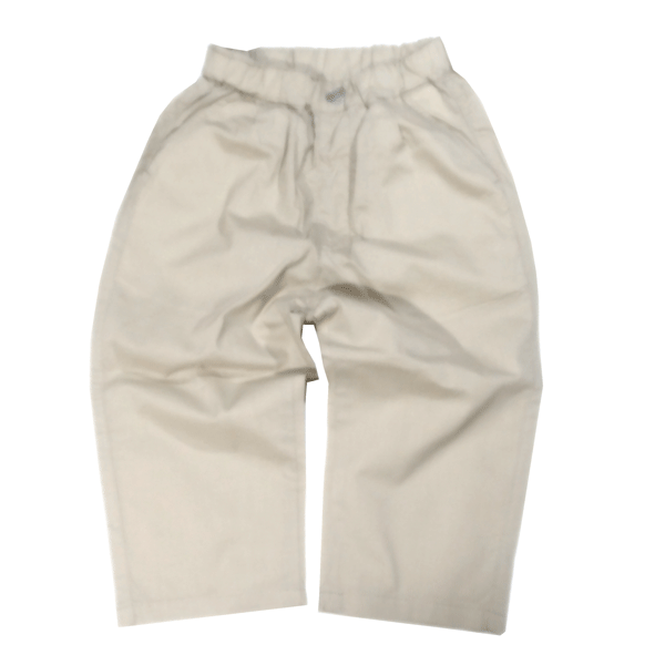 【サイズ不揃い処分】 L.COPECK コペック シェフパンツ (ベージュ） 8分丈パンツ C5893 100-140cm 【メ..