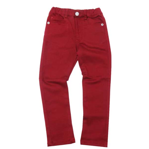 【スーパーセール限定】 L.COPECK コペック チノパン風長パンツ (ダークレッド) 裏パウダータッチ C529..