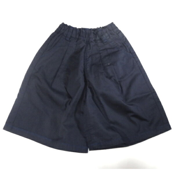 【サイズ不揃い処分】 L.COPECK コペック キュロットパンツ (ネイビー）ウェストタック入り C7763 100cm～140cm【メール便(送料全国220円）対応】