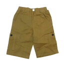 【サイズ不揃い処分】 L.COPECK エルコペック ハーフパンツ (キャメル) カーゴパンツ C5587 100-160cm 【メール便発送のみ(220円)】(4)