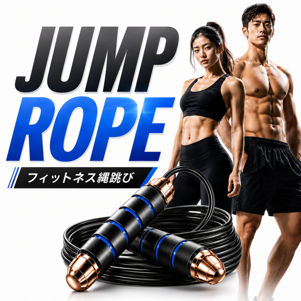 樂天商城 - 【脂肪燃焼スイッチON】縄跳び ジム トレーニング 大人 子供 調整可能 筋トレ ダイエット 有酸素運動 減量 ロープ【メーカー30日保証付き】