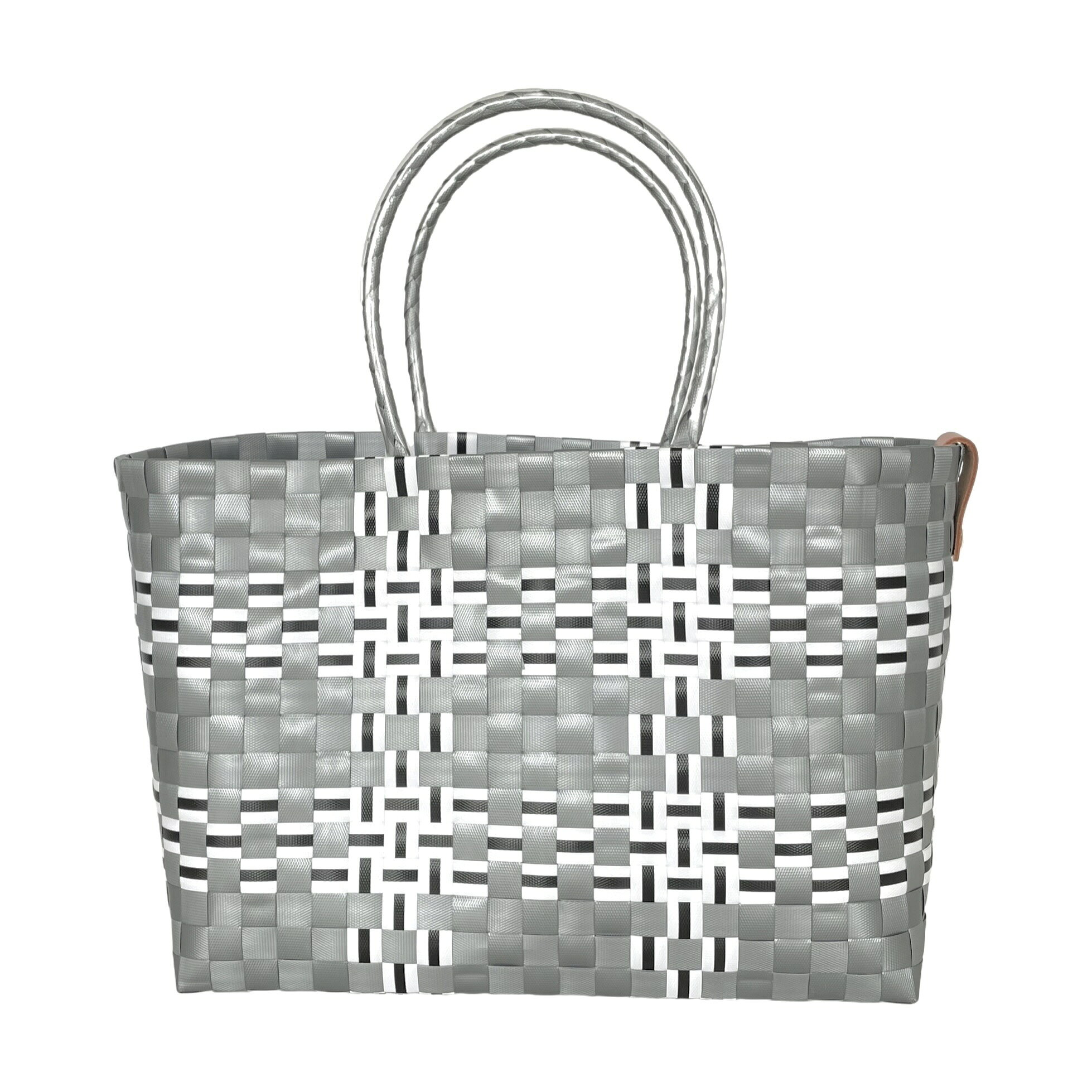 Square M ＜NY-winter＞カゴバッグ プラカゴ レディースバッグ トートバッグ ハンドバッグ かばん おしゃれ 上品 丈夫 洗える 軽い 耐水 体に優しい 美容 デイリー オールシーズン 年中 通勤 習い事 温泉 プレゼント 母の日 誕生日 お礼 人気 冬のカゴバッグ