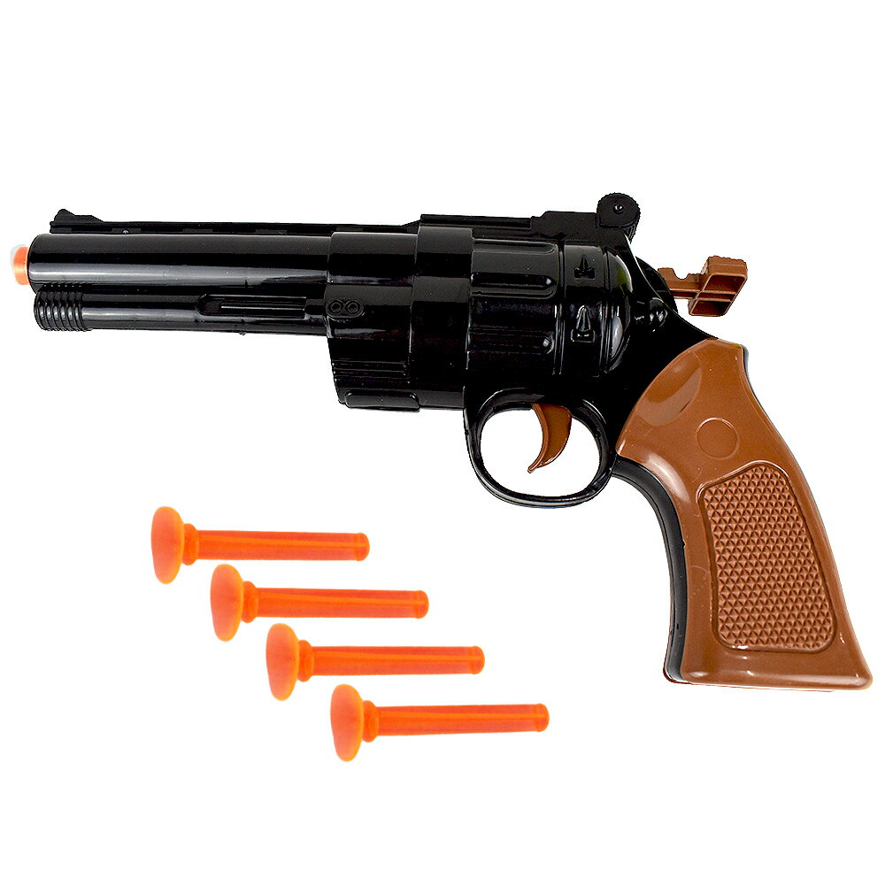 ソフト吸盤ピストルマグナム玩具 おもちゃ 子供男の子 吸盤弾 鉄砲 銃
