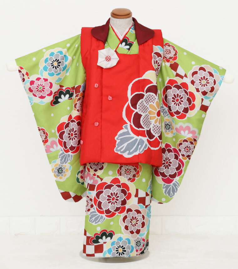 七五三着物被布3歳女の子フルセット...