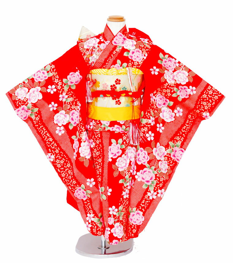 ★人気キーワード 七五三　753　7歳　七歳　女の子　キッズ　レンタル　貸衣装　晴れの日　四つ身　フルセット　一生に一度の　送料無料 人気ブランド、リョウコキクチR・Kのお着物です。赤地に牡丹をモチーフとしたお花柄。甘すぎず、すっきりとした着こなしが楽しめます。 返品・交換について 商品の返品・交換は次の場合のみとさせていただいております。1. 商品が不良の場合2. 配達途中の事故などで破損・損傷が生じた場合3. ご注文いただいたものと異なる商品が届けられた場合上記のような状況が発生した場合、至急ご連絡いただきますようお願いいたします。「サイズが合わない」「イメージと違う」「注文を間違えた」等のお客様都合での返品や交換はお受けいたしかねます。 商品について 商品番号7-0020 素材ポリエステル サイズ裄丈53.5cm　袖丈73.5cm身丈129cm 対象年齢7-8歳 レンタル内容着物、長襦袢（半衿縫い付け済）、作り帯、帯揚げ、帯締め、志吾貴、箱せこ、ビラカン、扇子、伊達締め1本、腰紐3本、コーリンベルト、草履、ハンドバッグまたは巾着 商品状態レンタル 注意書きモニターの発色の具合によって実際のものと色が異なる場合がございます。半襟/草履バッグ/その他小物は変更になる場合があります。あらかじめご了承ください。＝＝＝　重　要　＝＝＝ご購入前に必ずレンタルご予約状況をご確認ください 現在のご予約済み日は商品画像の下に記載しております。 ↓　↓　レンタルご予約状況まで　↓　↓↓　↓　スクロールしてください　↓　↓ 予約済みの日程とご希望の使用日が重複している場合は、ご注文をお受けできません。 レンタルご予約状況 ※レンタル前に必ずご確認下さい！ 〇レンタル可能です 上記の期間以外はレンタル可能です。 また、「〇」となっている場合もレンタル可能です。 仕様上、ご予約の反映には最大24時間かかる場合がございます。 定休日前日の予約状況の反映は翌営業日中となります。 返品・交換について 商品の返品・交換は次の場合のみとさせていただいております。1. 商品が不良の場合2. 配達途中の事故などで破損・損傷が生じた場合3. ご注文いただいたものと異なる商品が届けられた場合上記のような状況が発生した場合、至急ご連絡いただきますようお願いいたします。「サイズが合わない」「イメージと違う」「注文を間違えた」等のお客様都合での返品や交換はお受けいたしかねます。 商品について 商品番号7-0020 素材ポリエステル サイズ裄丈53.5cm　袖丈73.5cm身丈129cm 対象年齢7-8歳 レンタル内容着物、長襦袢（半衿縫い付け済）、作り帯、帯揚げ、帯締め、志吾貴、箱せこ、ビラカン、扇子、伊達締め1本、腰紐3本、コーリンベルト、草履、ハンドバッグまたは巾着 商品状態レンタル 注意書きモニターの発色の具合によって実際のものと色が異なる場合がございます。半襟/草履バッグ/その他小物は変更になる場合があります。あらかじめご了承ください。 サイズ表適応身長女の子用草履男の子用草履 2〜3歳用90cm〜105cm13cm〜18cm14.5cm〜18cm 4〜5歳用105cm〜115cm17cm〜21cm18cm〜21cm 6〜7歳用115cm〜125cm18cm〜21.5cmー 10歳用125cm〜135cmー21cm〜22cm ※サイズは目安になります。規定サイズ外はご用意がございませんのでご了承ください。 ≪オプション≫ ストレッチ足袋　サイズ表 ≪SS≫13cm〜14cm≪S≫15cm〜16cm≪M≫17cm〜18cm≪L≫19cm〜20cm≪LL≫21cm〜22cm ※足サイズにより上記の中からご用意させていただきます。 規定サイズ外はご用意がございませんのでご了承ください。