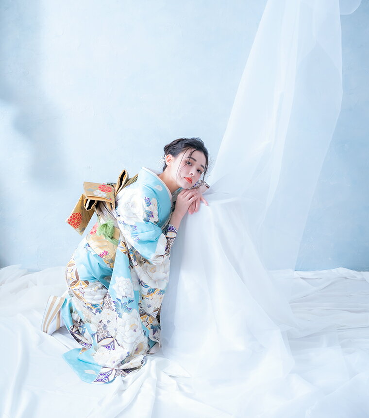 【レンタル】【f-0132】振袖　【2026年成人式ご予約受付中】　フルセットレンタル　レンタル17点セット　[成人式　晴れの日　振袖　二十歳　正絹][送料無料][3泊4日]