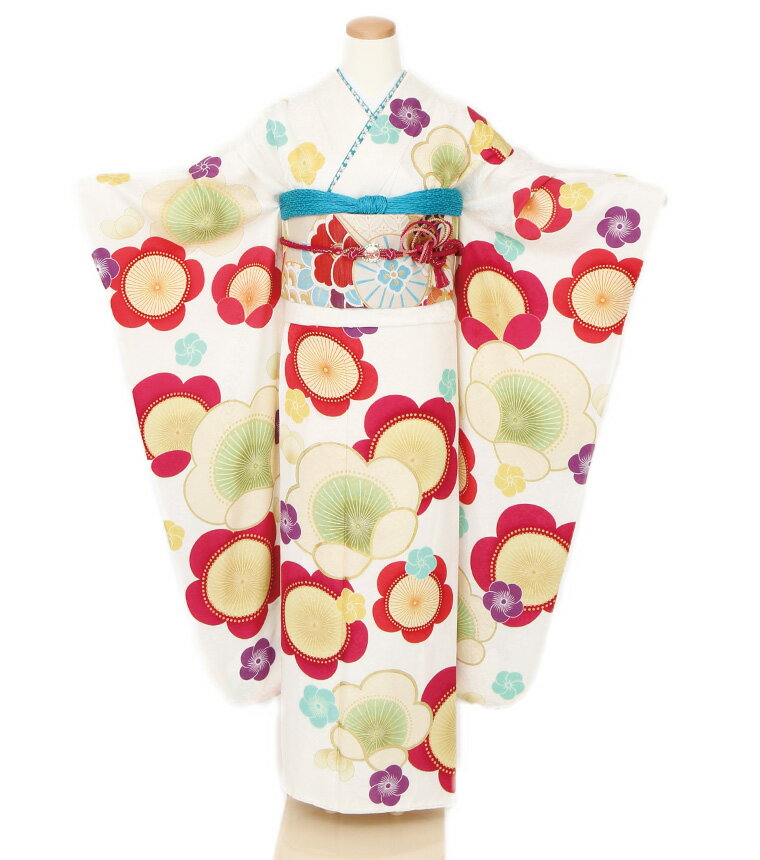 【レンタル】【f-0183】振袖 【2027年成人式ご予約受付中】 フルセットレンタル レンタル17点セット [成人式 晴れの日 振袖 二十歳 正絹][送料無料][4泊5日]