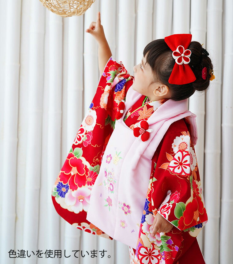 【hf-0235】髪飾り　ピンク　1個和服　成人式　結婚式　振袖　七五三　キッズ髪飾り