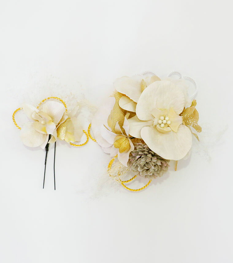 【hf-0273】髪飾り　振袖　成人式　卒業式