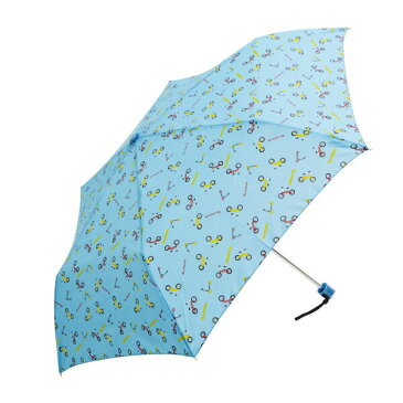 ウォーターフロントWaterfront キッズボーイ三つ折折りたたみ傘 子供 雨傘 乗り物/恐竜/かえる/自転車 親骨50cm KBG-3F50-UH-3T
