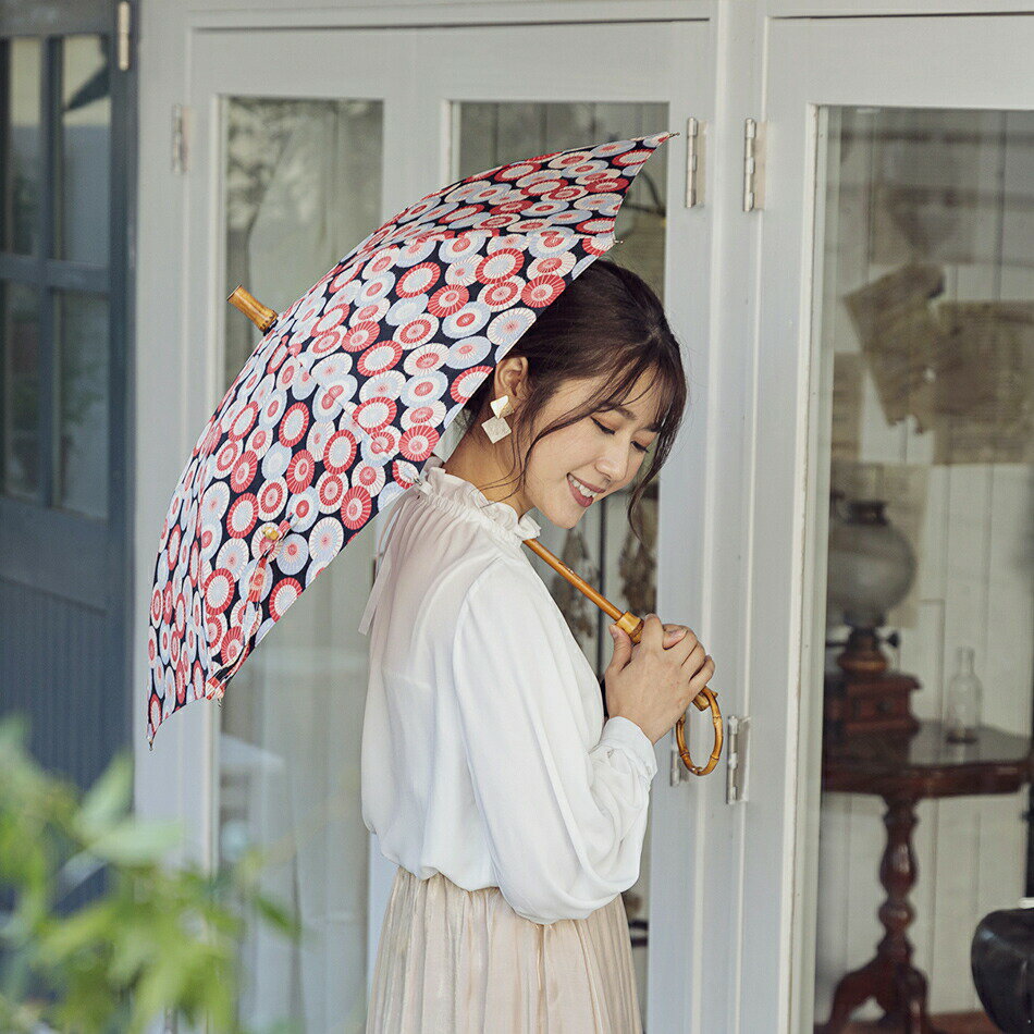 着物に合う 日傘 日本製 バンブー 傘柄 傘 ...の紹介画像3