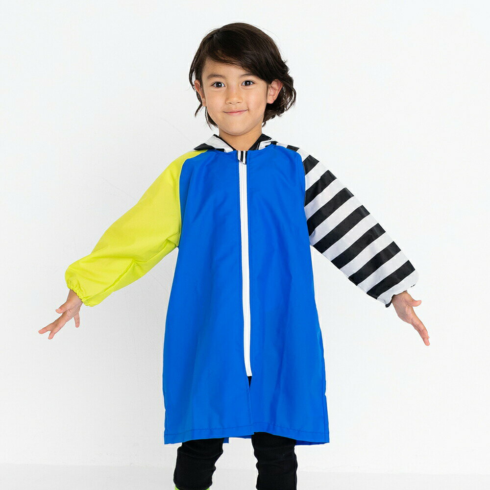 【最短日選択は365日出荷】送料無料 小学生 雨具 子供用 レインコート キッズ ランドセル対応 CRAZY PATTERN シンプル ボーダー ドット 女の子 男の子 かわいい おしゃれ 120cm 130cm 140cm カッパ ジュニア ブランド ファブハグ Fabhug ハブハグ