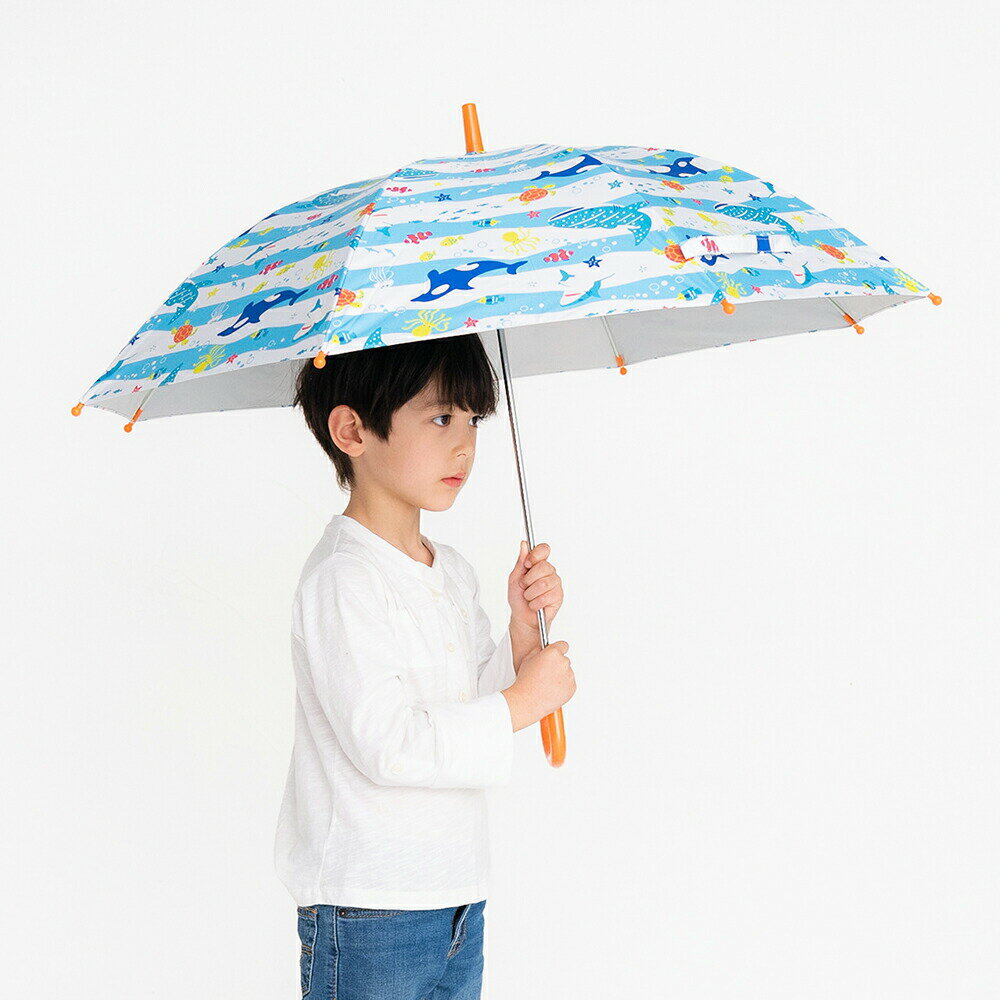 【最短日選択は365日出荷】送料無料 子供用 日傘 UVカット99.9％ 遮熱遮光 傘 晴雨兼用傘 涼しい 小学生 雨具 キッズ 女の子 男の子 長傘 手開き 雨傘 キッズ雨傘 親骨50cm 親骨55cm ザジーザップス Zazzy Zaps ユアーズアーミーワールド 入学準備 傘専門店