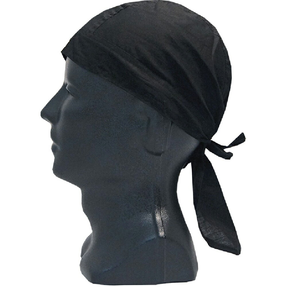 バンダナインナーキャップ ブラック 1000円ポッキリ 送料無料 あす楽 インナーキャップ 夏用 吸汗 コンパクト ヘルメットインナー 15719