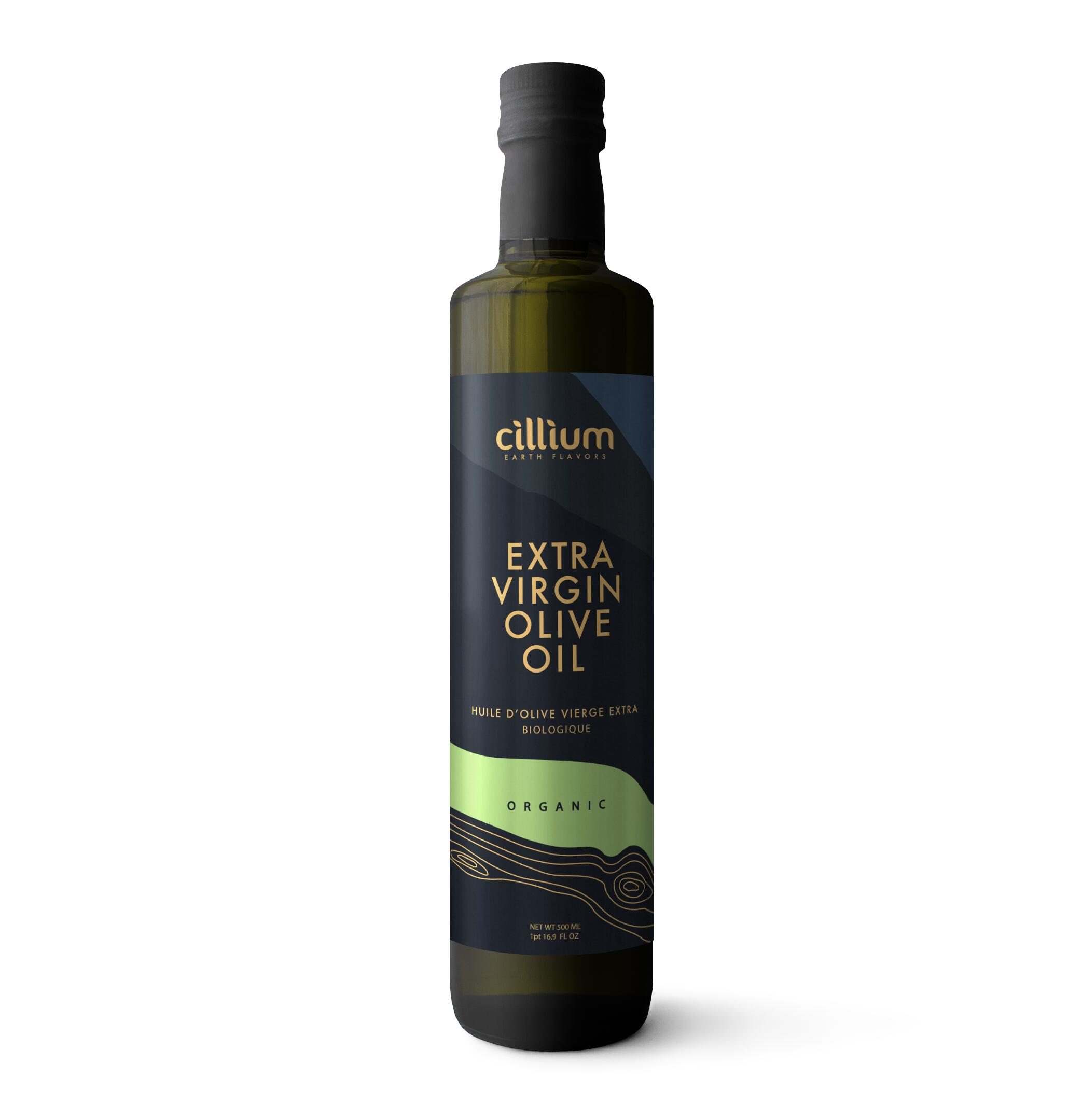 チュニジア産エキストラ・バージンオリーブオイル500mlCilliumExtra Virgin Olive Oil Cillium　Biologique (Tunisia)海外　おみやげ　土産