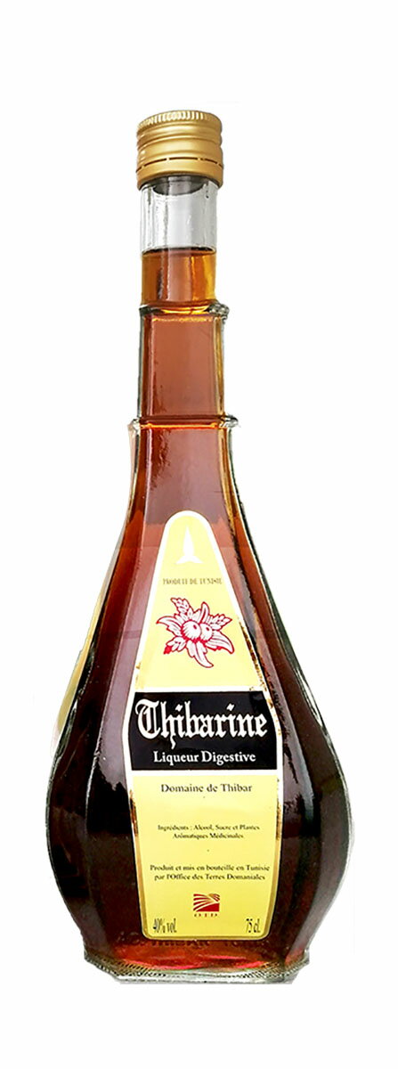 【チュニジアのお酒】　ティバリン Thibarine 750ml (Tunisia)土産　おみやげ