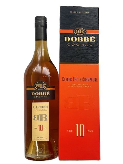 【フランスのブランデー】プティ シャンパーニュ コニャック 10年 ドッベPETITE CHAMPAGNE COGNAC 10年 (DOBBE, France) 700ml