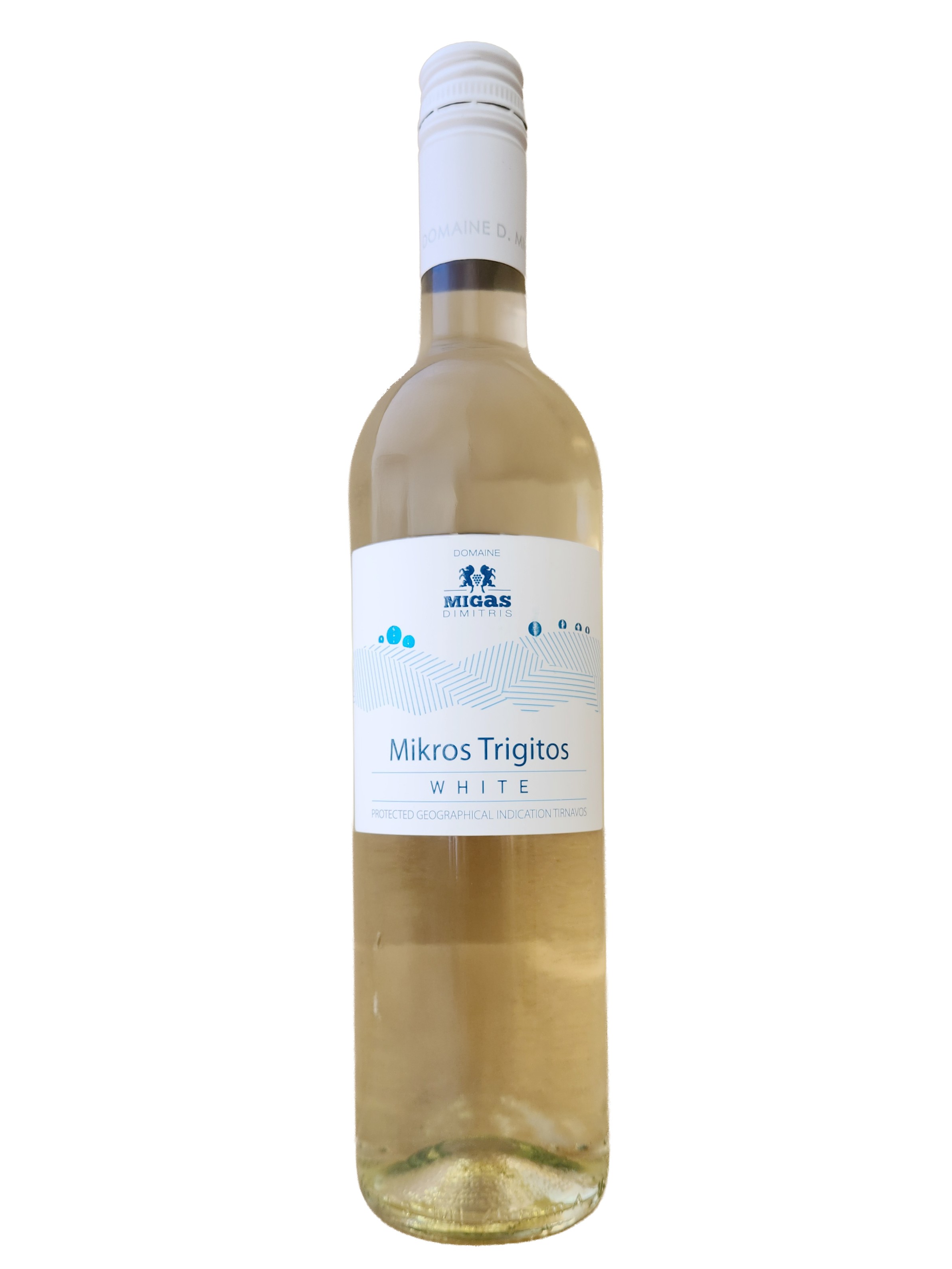 【ギリシャワイン】ミクロス トリギトス ホワイト （白・辛口）ドメーヌ・D・ミガスMIKROS TRIGITOS WHITE (Domaine D.Migas, White Wine, Dry, Greece)