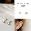 \全品PT5倍中/【すぐ使える5%OFFクーポン】ピアス 付けっぱなし つけっぱなし シルバー925 金属アレルギー対応 シルバー ファーストピアス 小さい ミニピアス シンプル 金アレ カジュアル 就活 両耳用 イヤリング Chic Lab シックラボ 春 夏 秋 冬 シンプル