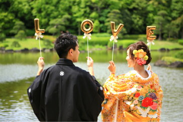 ウェルカムスペース 結婚式 前撮り アイテム 受付 飾り付け バルーン 【選べる LOVE 4本 セット 】フォトプロップス 風船 和装 ベビーシャワー 結婚祝い ナチュラル ハーフバースデー 誕生日 パーティー 電報 スティック フォトラウンド プレゼント ゴールド シルバー