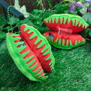 ハエトリソウ クリップ ボールチェーン / ぬいぐるみ キーホルダー 7cm 15cm リアル 食虫植物 ハエトリグサ 植物 珍しい マニアック 挟める