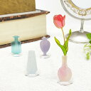 【 リトルフラワー 専用 】アクリルスタンド / 花 飾る コレクション スタンド 透明 アクリル ピンク 白 紫 水色【 智光 】(3)