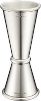 スタンダードメジャーカップ M 027246 カクテル ジガーカップ 銀 シルバー