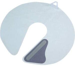 【ワンダフルデー全品P10倍_2/1】竹家 ネックシャッター ホワイト　マジックテープ　ワンタッチ