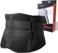 【ワンダフルデー全品P10倍_2/1】柔道整復師が考えた 腰ベルト サポートベルト 腰用 コルセット 男女兼用 Lサイズ ブラック 黒