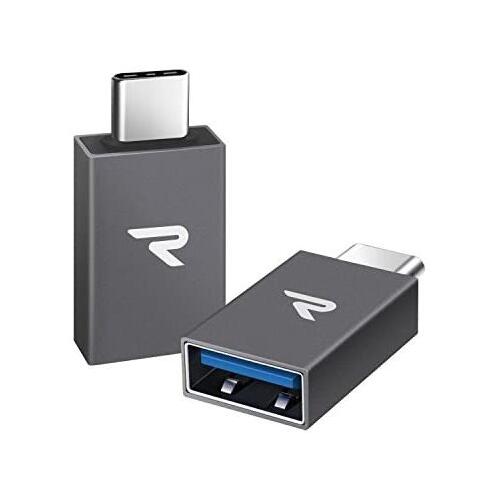 【ポイント2倍_9日迄】USB Type C to USB 3.0 変換アダプタ 2個セット MacBook Pro Air iPad Pro 2019 Surface Sony Xperia Samsung USB C to USB 3.1 Gen1 OTG対応 10Gbit/sの超高速 変換コネクタ