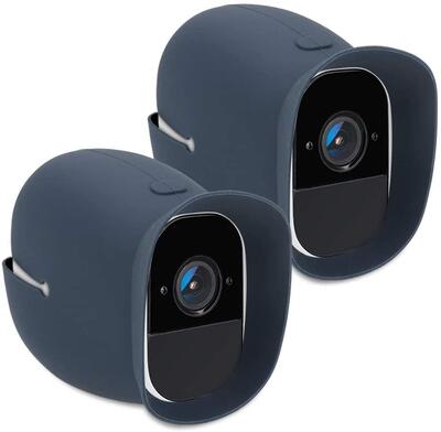 2x ケース 対応: Arlo Pro/Pro 2 Smart - シリコン 監視カメラ 保護カバー 防犯カメラ用