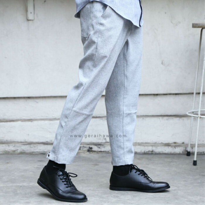 ムスリムズボンCELANA LIGHT GREY BUTTON (men`s pants muslim style)