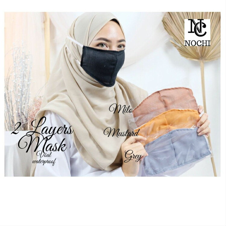 MASK ON HIJAB 03 レディース マスク 水