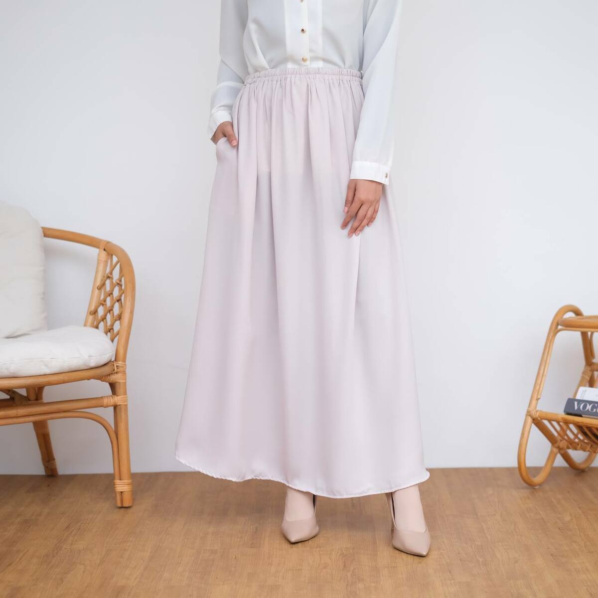 Mahira Long Skirt　マヒーラロングスカートLadies Wear Woman Skirt