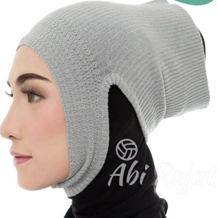 イスラム帽 レディース インナーヒジャブ New Inner Cap Moslem Wear Under Hijab Knit ヒジャブ インナー ムスリム イスラム教 宗教 民族衣装 シンプル カラフル イスラム 帽子 黒 白 灰色 ネ…