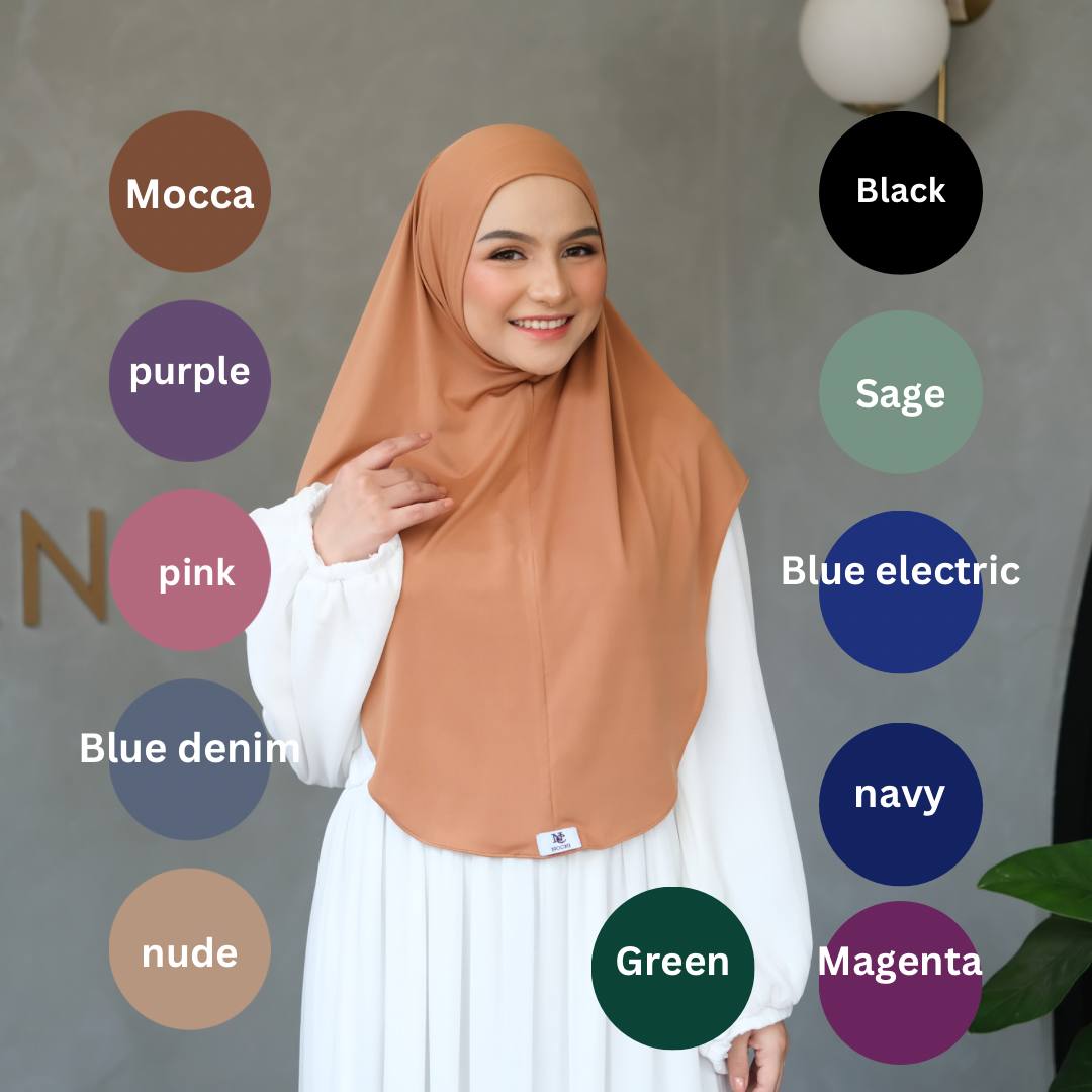 インスタントヒジャブArumi Hijab Non Pad Style New Hijab Veil Instant Tudung Instant Indonesia Style ヒジャブ 正装 ムスリム イスラム教 イスラーム 宗教 民族衣装 シンプル おしゃれ 女性 女性用 レディース ベール ヴェール スカーフ ストール つば付き