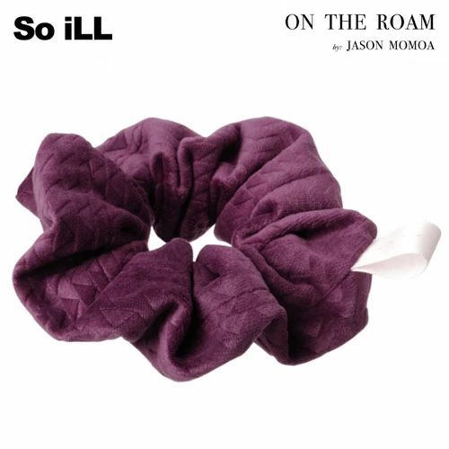 ON THE ROAM × So iLL Velvet Scrunchies ベルベットシュシュ ユニティパープル オンザローム ジェイソンモモア アウトドア ファッショ