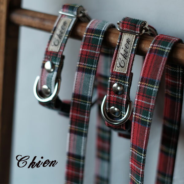 1cm＆1.5cm幅カラー（犬用首輪） Tartan