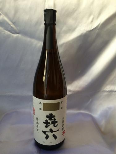 楽天市場】喜六 芋焼酎 黒木本店 25度 720mlの通販
