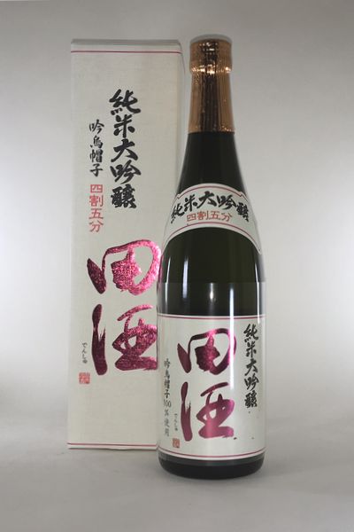 【2025年1月製造分】 田酒 純米大吟醸 吟烏帽子 四割五分720mlのサムネイル