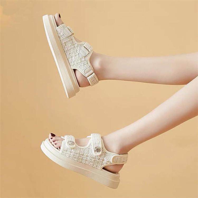 サンダル シューズ ビーチ スポーツサンダル レディース ローヒール 軽量 歩きやすい 痛くない 通勤通学 走れる ぺたんこ フラットシューズ シンプル 通勤