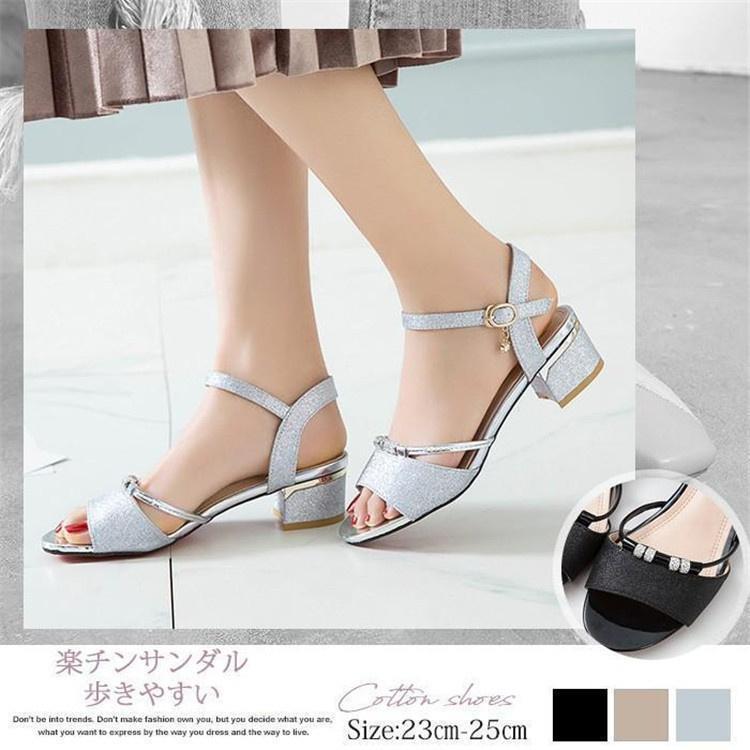 サンダル ヒールサンダル 通勤 OL ハイヒール レディース ミュールサンダル ミュール 夏 歩きやすい 疲れない 痛くない サンダル 婦人靴 ママ靴