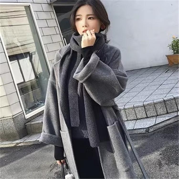樂天商城 - 一掃 チェスターコート ロングコート レディース 秋 冬 ラシャ コート アウター ベルト付き 着痩せ お洒落 上品 大人 30代 40代 体型カバー 通勤