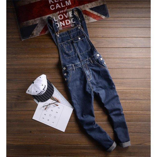 サロペット メンズ オールインワン つなぎ デニムパンツ ジョーカーパンツ カップル お揃いコーデ 春 春服 大きいサイズ 韓国 ファッション