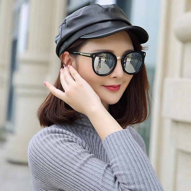 春秋冬　本革　ハンチング帽　帽子　メンズ　レザー帽子 キャップ　防寒　暖かい　春秋冬　ゴルフ アウトドア　つばロング