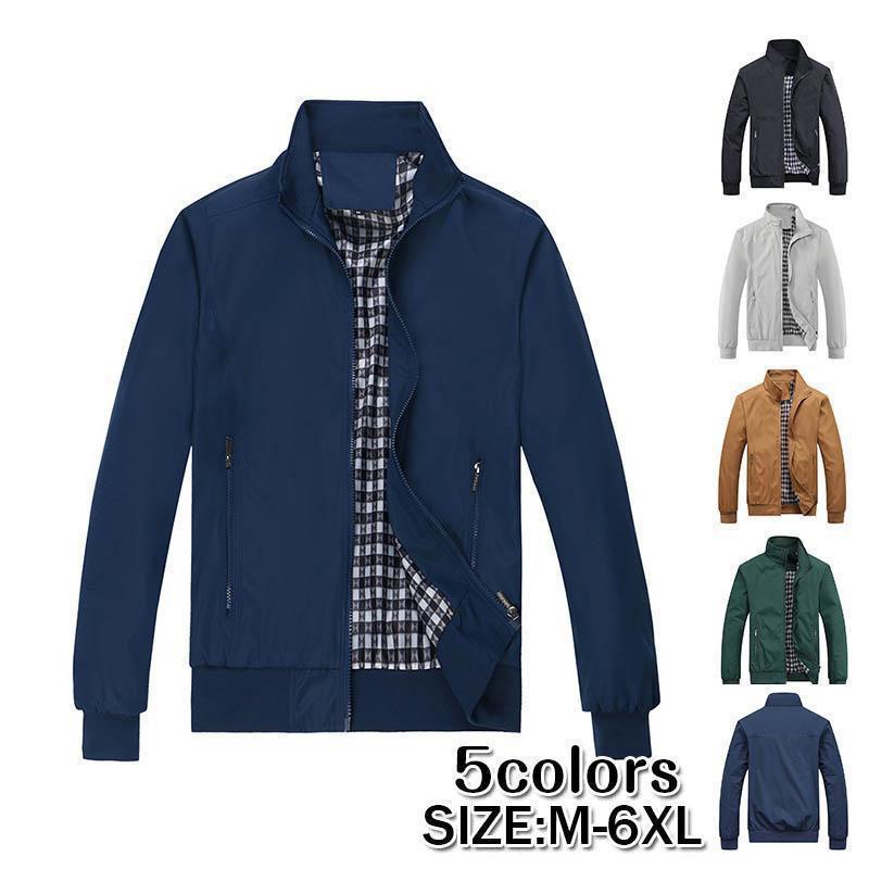 Military Jacket - メンズ ジャケット ジャンパー ミリタリージャケット お兄系 立て襟 防風 秋物 アウター 40代 50代 60代