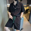 メンズ 夏用 上下セット 2点セット Tシャツ パンツ ジャージ 男子用 スポーツウェア セットアップ 運動 カジュアル 吸汗 速乾 通気