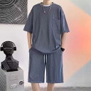 メンズ 夏用 上下セット 2点セット Tシャツ パンツ ジャージ 男子用 スポーツウェア セットアップ 運動 カジュアル 吸汗 速乾 通気